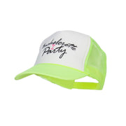 Bachelorette Party Embroidered Neon Trucker Cap