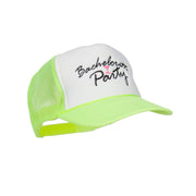 Bachelorette Party Embroidered Neon Trucker Cap