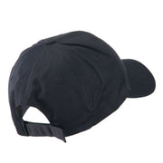 Mountain Biker Outline Embroidered Cap