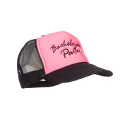 Bachelorette Party Embroidered Neon Trucker Cap