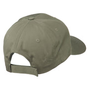 USA State Montana Bitter Root Embroidered Low Profile Cap