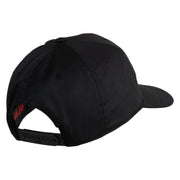 Duty Country Corps Semper Fidelis Patched Solid Cotton Twill Pro Style Cap - Black OSFM