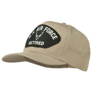 US Air Force Retired Symbol Patched Cap