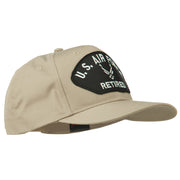 US Air Force Retired Symbol Patched Cap