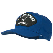 US Air Force Retired Symbol Patched Cap