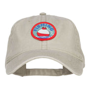 Fishing Bobber Patched Washed Cap