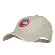 Fishing Bobber Patched Washed Cap