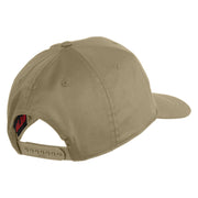 Duty Country Corps Semper Fidelis Patched Solid Cotton Twill Pro Style Cap - Khaki OSFM