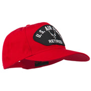 US Air Force Retired Symbol Patched Cap