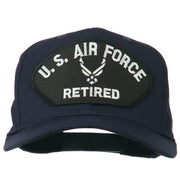 US Air Force Retired Symbol Patched Cap