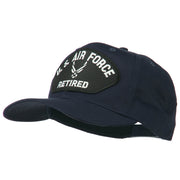 US Air Force Retired Symbol Patched Cap