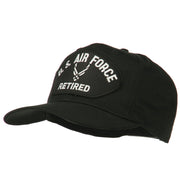 US Air Force Retired Symbol Patched Cap