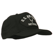 US Air Force Retired Symbol Patched Cap