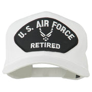 US Air Force Retired Symbol Patched Cap