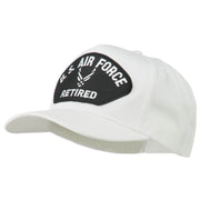 US Air Force Retired Symbol Patched Cap