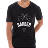 Barber Unisex Ring Spun Cotton Vintage Short Sleeve Crewneck Tee Shirt