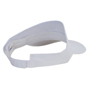 Bride Silver Heat Transfer Brushed Cotton Sunvisor - White OSFM