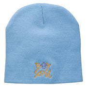 Boy Scout Logo Embroidered Short Beanie