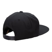 Gambling Coin Embroidered Wool Blend Prostyle Snapback - Black OSFM