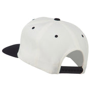 Bat Smile Face Embroidered Snapback Cap