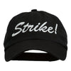 Bowling Strike Embroidered Low Profile Washed Cap