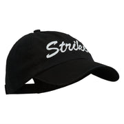 Bowling Strike Embroidered Low Profile Washed Cap