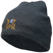 Boy Scout Logo Embroidered Short Beanie