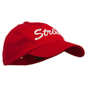 Bowling Strike Embroidered Low Profile Washed Cap