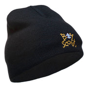 Boy Scout Logo Embroidered Short Beanie