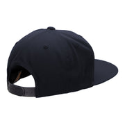 Gambling Coin Embroidered Wool Blend Prostyle Snapback - Navy OSFM