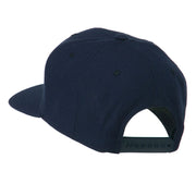 Flat Bill Hip Hop Casual Boss Embroidered Cap