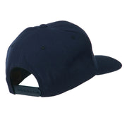 Flat Bill Hip Hop Casual Boss Embroidered Cap