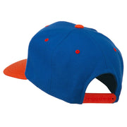 Bat Smile Face Embroidered Snapback Cap