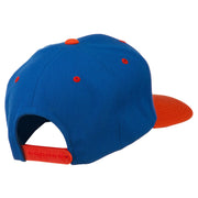 Bat Smile Face Embroidered Snapback Cap