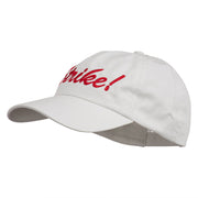 Bowling Strike Embroidered Low Profile Washed Cap