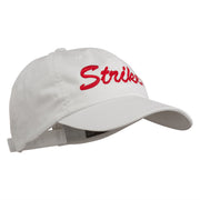 Bowling Strike Embroidered Low Profile Washed Cap