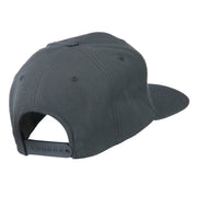 Flat Bill Hip Hop Casual Boss Embroidered Cap