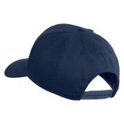 American By Birth U.S.M.C. Marine by Choice Patched Solid Cotton Twill Pro Style Cap - Navy OSFM