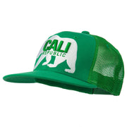 California Bear Trucker Snapback Cap