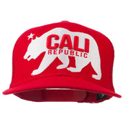 California Bear Trucker Snapback Cap