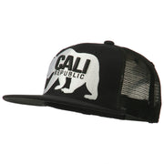 California Bear Trucker Snapback Cap