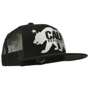 California Bear Trucker Snapback Cap