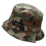 Dancing Partner Embroidered Bucket Hat - Green-Camo OSFM