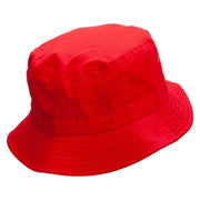 Dancing Partner Embroidered Bucket Hat - Red OSFM