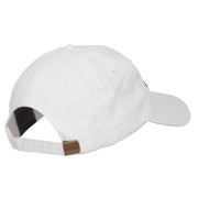 Have A Bootiful Halloween Embroidered Washed Cap