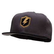 Strike Team Military Embroidered Two Tone Superior Cotton Twill Flat Bill Snapback Cap