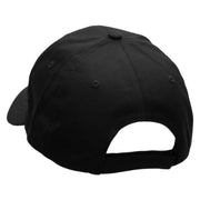 Virigina Year Established Embroidered New Low Profile Organic Cotton Cap - Black OSFM