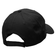 Virigina Year Established Embroidered New Low Profile Organic Cotton Cap - Black OSFM