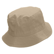 Dancing Partner Embroidered Bucket Hat - Khaki OSFM