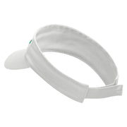 Striped Masks Embroidered Pro Style Cotton Twill Washed Visor